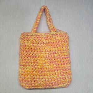 NWT Pitusa Macrame Chain Mini Bag Mixed Pink